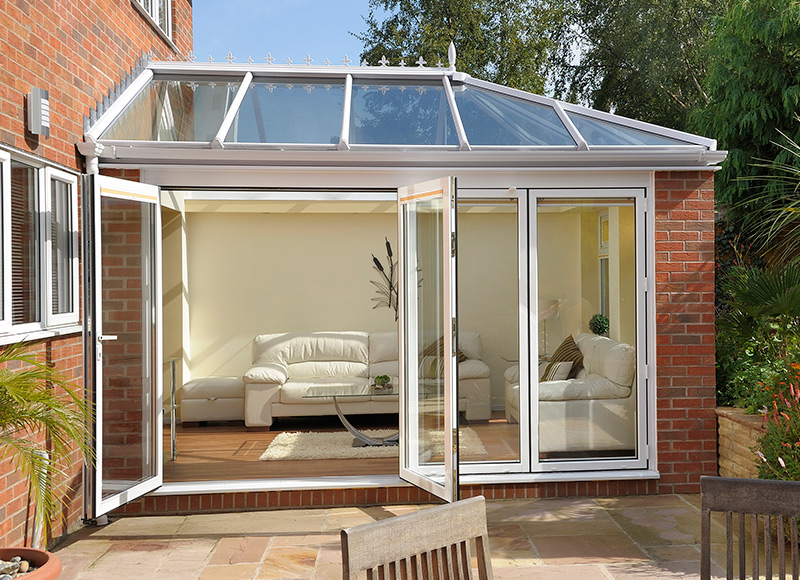 Introduce a modern-day innovation into your home; Bi-Folding doors...